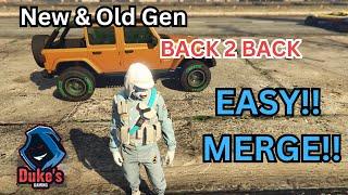 *Super Easy* Car 2 Car Merge GTA5 Online F1Bennys Glitch