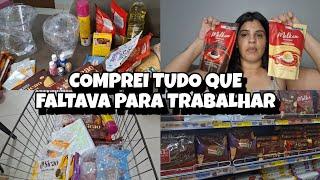 Vlog Brenda mãe de dois  Comprando tudo que precisa pra fazer doces pra vender 