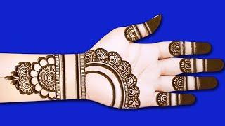 Very easy mehndi design fronthand simple mehndi design mehandi ka design stylish mehndi design