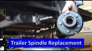 Ranger Trail Trailer Spindle Replacement