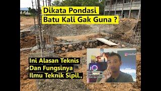 Alasan Pentingnya Pondasi Batu Kali - Gunung Pada Rumah Untuk 1 Lantai Dan 2 Lantai