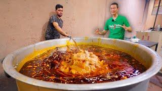 1000 Kg. BIRYANI JACUZZI - Giant Indian Food  Biryani Tour in Bengaluru India