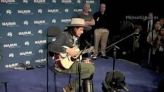 John Mayer at NAMM 2012 part 2 Stop This Train  MikesGig