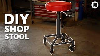 DIY Shop Stool Build  With Adjustable Height