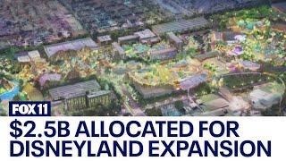 Disneyland commits $2.5B  for theme park expansion