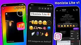 HONISTA LITE 2024 Features  iOS EMOJIS + ROUND EDGE Story ON Android  IPHONE Instagram