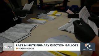 Last minute primary election ballots