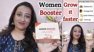 ब्रेस्ट बढ़ाने का तरीका  Increase Breast Size 2X Faster Breast Growth Women Booster Review हिंदी