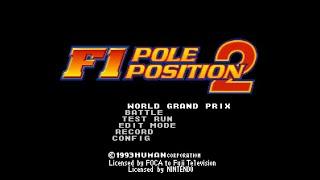 F1 Pole Position 2 SNES - Longplay