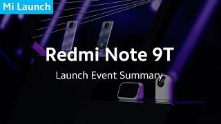 #RedmiNote9T Launch Event Summary