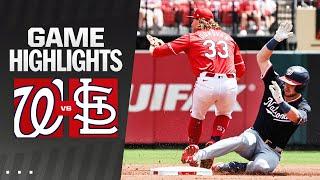 Nationals vs. Cardinals Game Highlights 72824  MLB Highlights