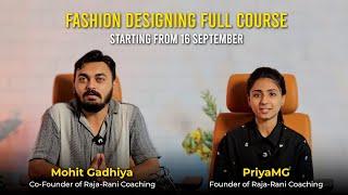 Fashion Designing Full Course Information  Starting From September 16 –Join Today..