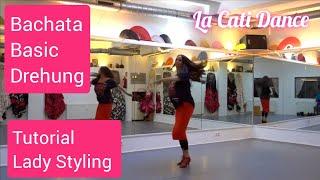 Bachata Dance Tutorial️einfache Drehung mit Armführung - La Cati Dance  #bachata #dance #dancevideo