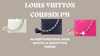 Unlock the Secrets of Louis Vuittons 2023 COUSSIN PM & See What Fits Inside