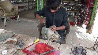 Hardworker repaires the old car headlight into the new one  #repairing #carwork