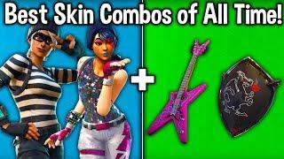 10 BEST SKIN COMBOS OF ALL TIME in FORTNITE Best Skin + Backbling Combinations