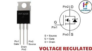 HERKESİN YAPABİLECEĞİ BASİT VOLTAJ REGÜLATÖR DEVRESİ  VOLTAJ REGÜLATÖR DEVRESİ #irf3205 #voltage