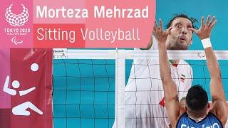  Morteza Mehrzad Worlds Second Tallest Man  Sitting Volleyball  Tokyo 2020 Paralympic Games