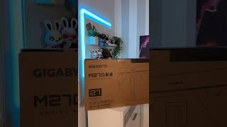 Gigabyte M27Q-X Unboxing - 1440p 240Hz for $400  #gaming