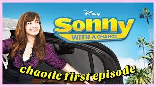 i edited the first episode of *SONNY WITH A CHANCE* at 12am