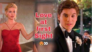 Love at first Sight  The Girl next door  First Sight WhatsApp status  Couple status #shorts