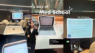 STUDY VLOG a day in my life cardiovascular lectures med student