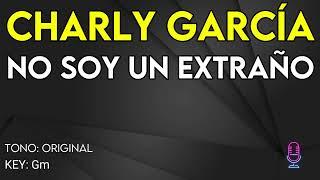 Charly García - No Soy Un Extraño - karaoke Instrumental
