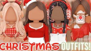 aesthetic roblox christmas outfits *WITH CODES + LINKS*