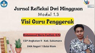 Jurnal Refleksi Dwi Mingguan - Modul 1.3 - Visi Guru Penggerak