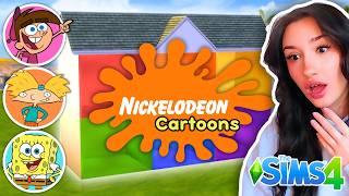 every rooms a different NICKELODEON Cartoon in The Sims 4