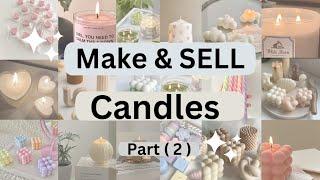 Start Your Own Profitable Candle Making Business How to make Candles at home #businessideas #candle