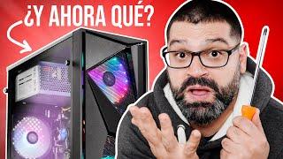 Qué hacer DESPUÉS de armar tu PC paso a paso