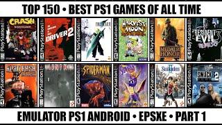 Top 150 Best PS1 Games Of All Time  Best PS1 Games  Emulator PS1 Android  Part 1