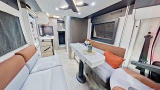 WOHNMOBIL auf 636m mit Hotel Zimmer Design Innenraum Challenger X250 2024