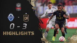 Scotiabank Concacaf Champions League 2023 Highlights Vancouver Whitecaps FC vs Los Angeles FC