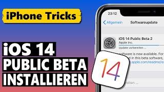 iOS 14 Public Beta installieren deutsch