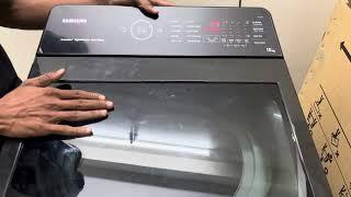 Samsung Ecobubble Washing Machine  10 kg Top Load Washing Machine demohow to ues