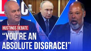 You should be ashamed Iain Dale vs Russia apologist  LBC debate