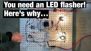 How to Fix Your LED Turn Signal Bulbs that Dont Flash. Make Them Blink  @WiringRescue