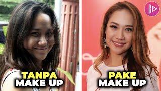 GAK SADAR TERTANGKAP KAMERA 20 Wajah Asli Artis Indonesia Saat Terlihat Tanpa Make Up Beda Banget