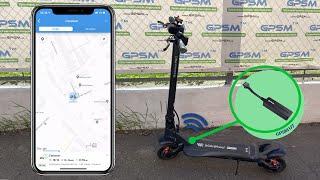 GPS маячок для электросамоката Mercane WideWheel Dual Pro