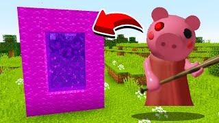 How To Make A Portal To The Roblox Piggy Dimension in Minecraft