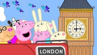 Peppa Pig Goes to London  Peppa Pig Official Channel Family Kids Cartoons