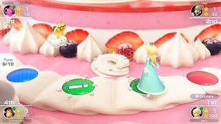 Mario Party Superstars #1006 Peachs Birthday Cake Rosalina vs Luigi vs Birdo vs Donkey Kong