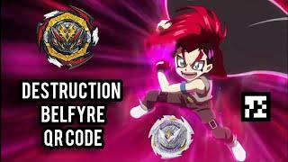 Destruction Belfyre B7 Qr Code - BEYBLADE BURST QUAD DRİVE