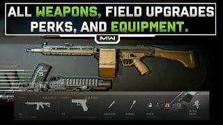 Modern Warfare 2 ALL Weapons Perks Field Upgrades and Equipment Create-A-Class BETA WALKTHROUGH