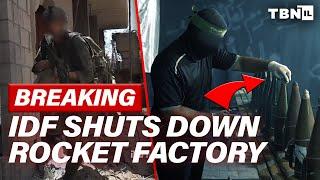 BREAKING IDF Infiltrates UNDERGROUND Palestinian Islamic Jihad Rocket Factory in Rafah  TBN Israel