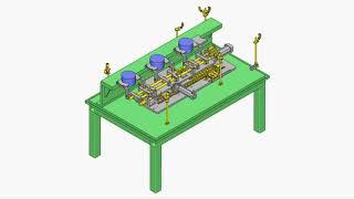 FA MECHANICAL - Cơ cấu kẹp và vận chuyển bằng xylanh Gripper and transfer by cylinder  PH.M