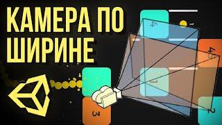  Постоянная ширина камеры Unity 3D Tutorial