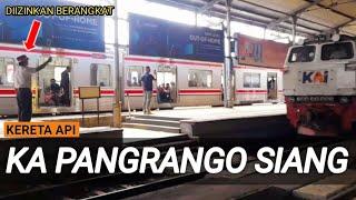 Jadwal baru KA Pangrango siang jurusan Sukabumi berangkat Stasiun Bogor